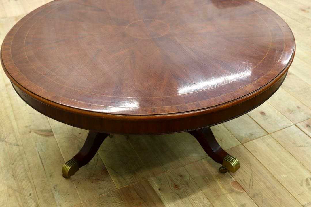 GMIS105○ヴィクトリアン様式 英国 アンティーク センターテーブル リ