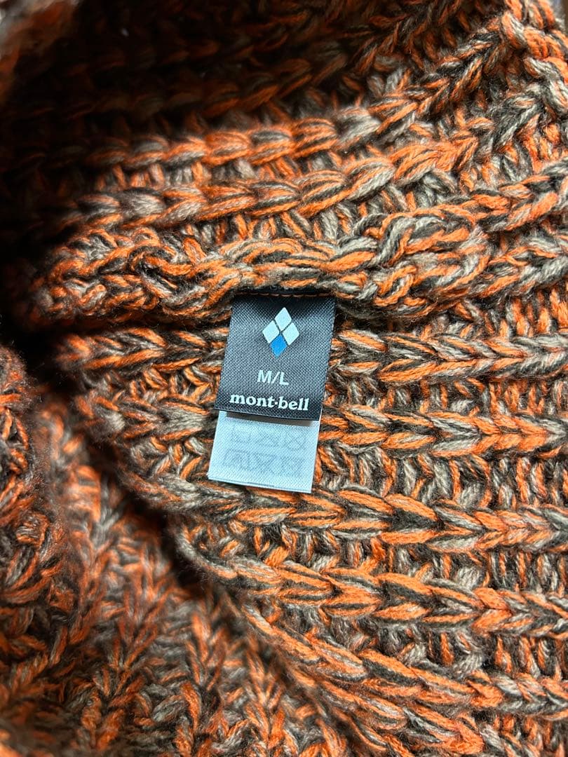 mont-bell ニット帽 M/L 早い者勝ち