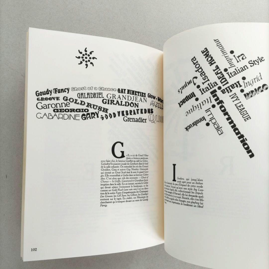 【絶版】TYPOESIE:Jerome Peignot タイポグラフィ デザイン