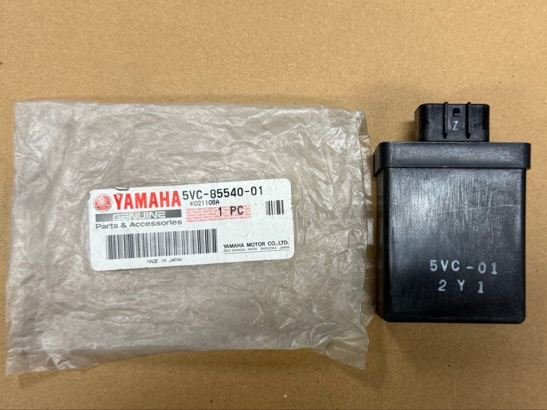 新品　ヤマハ　TW225 5VC-95540-01 イグナイターユニットCDI
