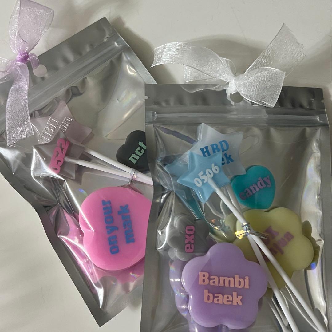 オリジナル　マグネット　オーダー　名前入れ　NCT チソン　EXO ギョンス