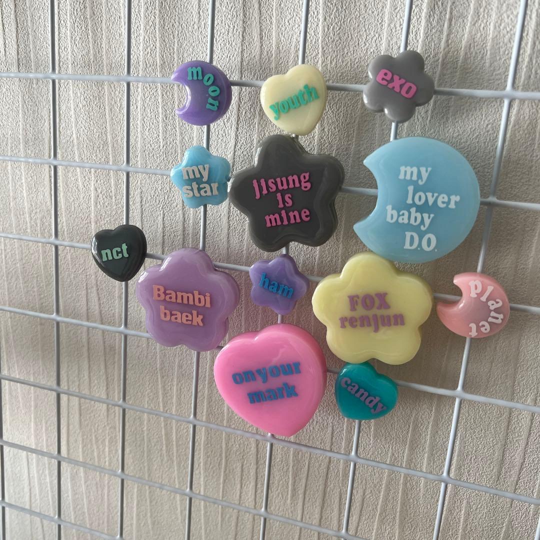 オリジナル　マグネット　オーダー　名前入れ　NCT チソン　EXO ギョンス