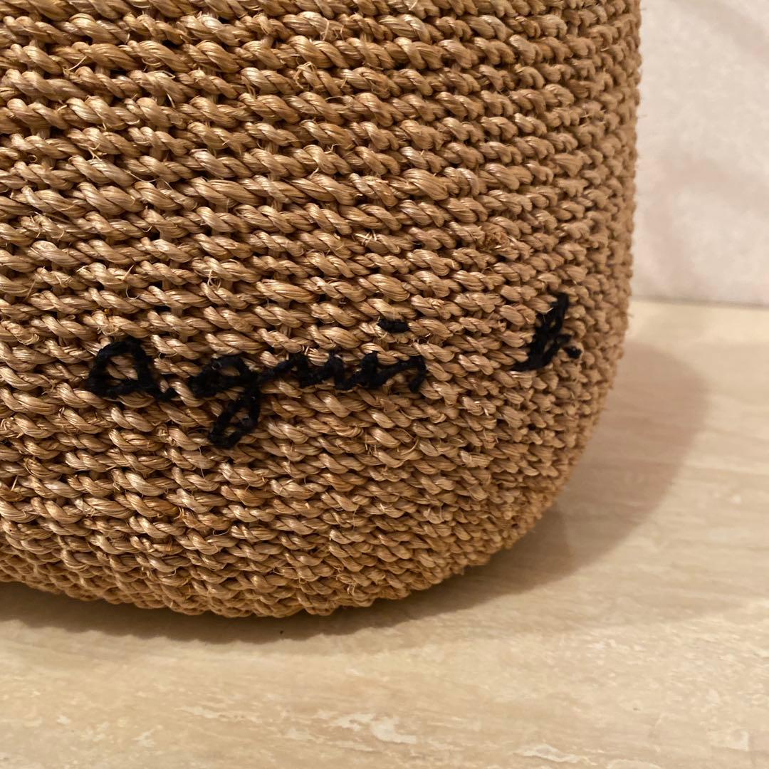 アニエスベー　カゴバッグ