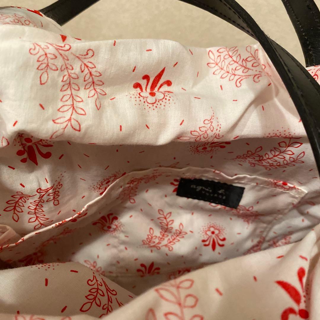 アニエスベー　カゴバッグ