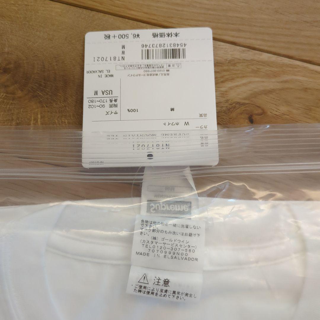 Supreme × The North Face ホワイト Tシャツ M