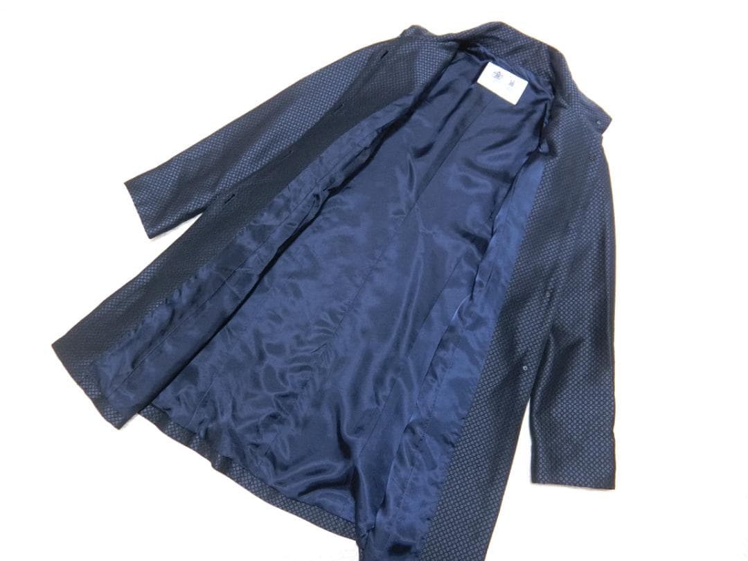 みゆ　オースチンリード　フリルコート　ネイビーブラック