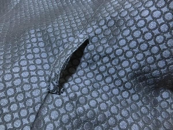 みゆ　オースチンリード　フリルコート　ネイビーブラック