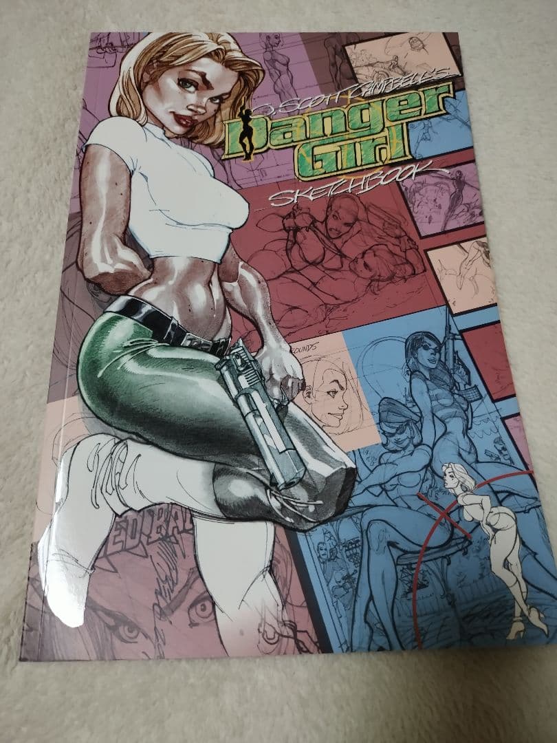 Cliffhanger デンジャーガール スケッチブック アメコミ