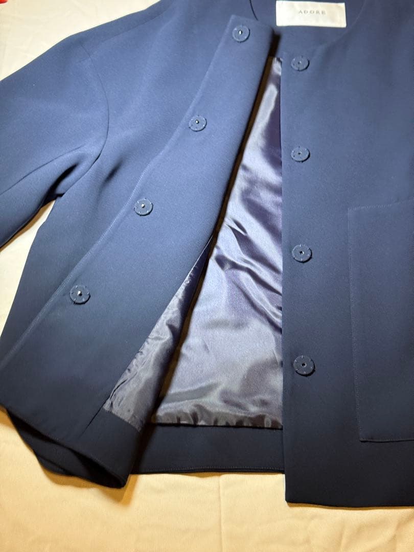 アドーア　クリアジョーゼットジャケット