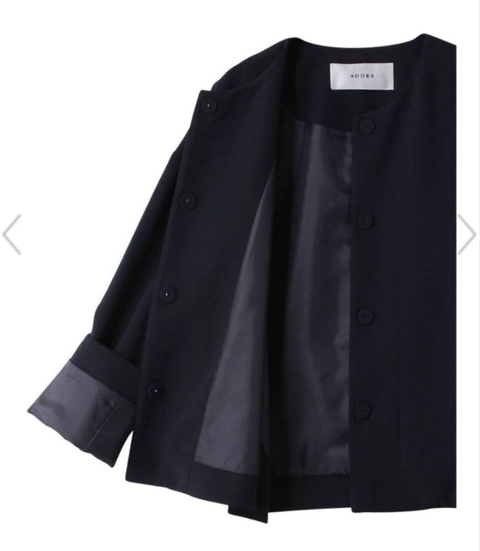 アドーア　クリアジョーゼットジャケット