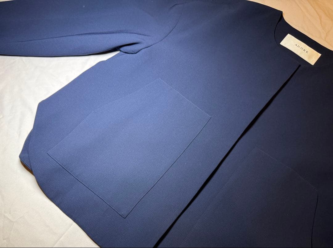 アドーア　クリアジョーゼットジャケット