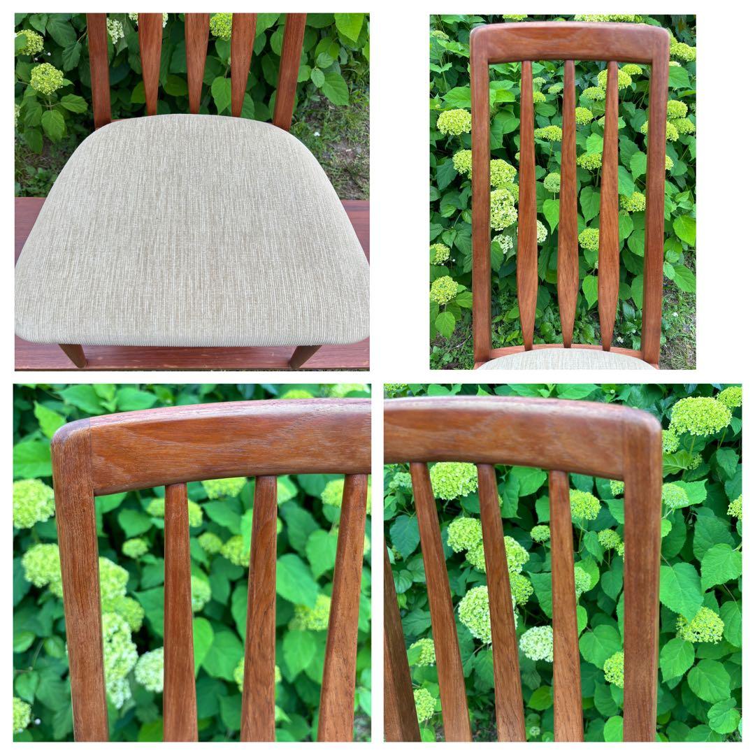 北欧家具　チーク材　ダイニングチェア