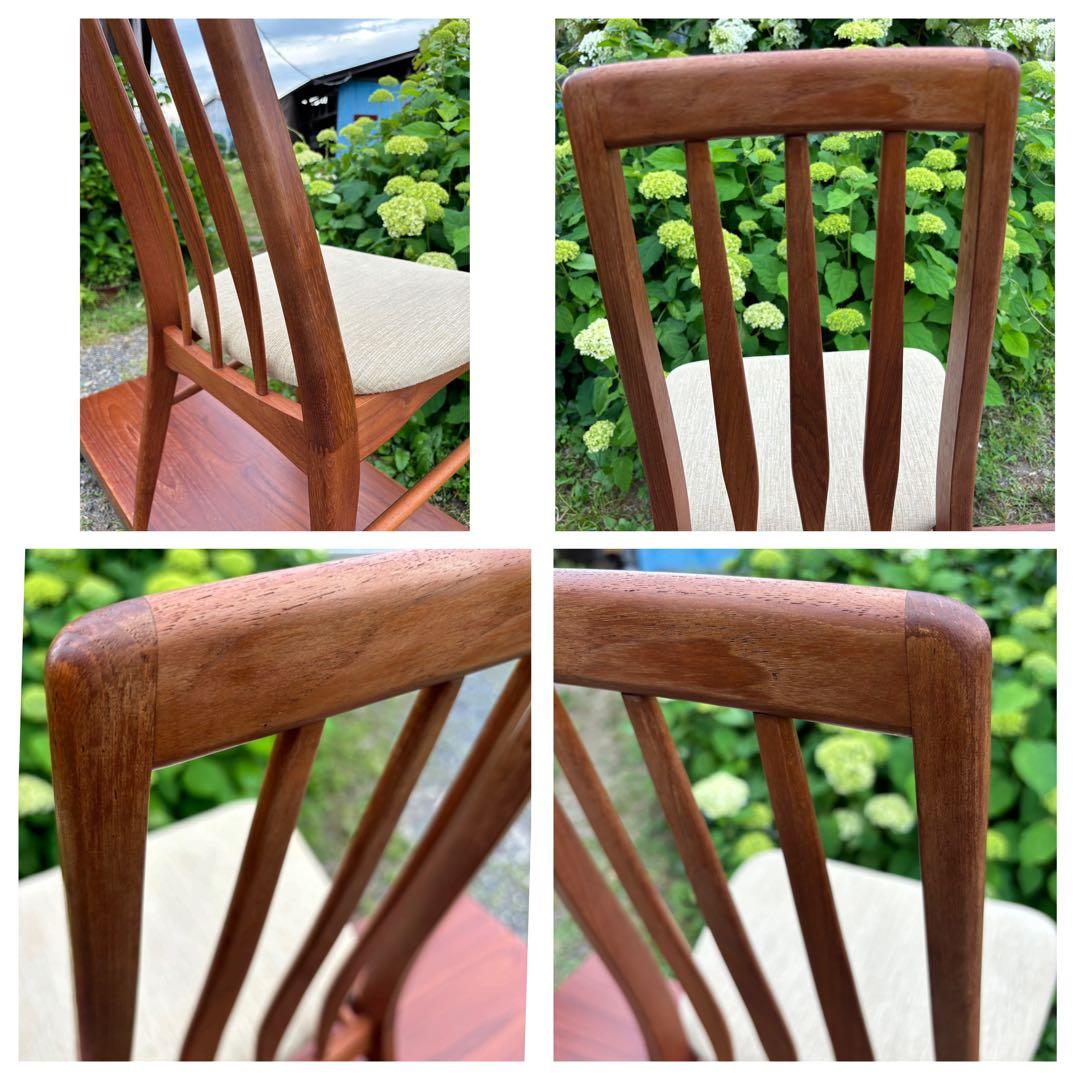 北欧家具　チーク材　ダイニングチェア