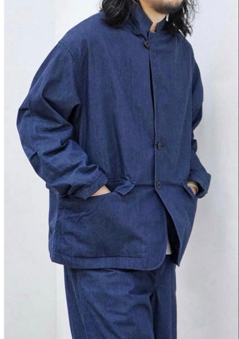 (セットアップ)TECH LOOSE 2B JACKET DENIM
