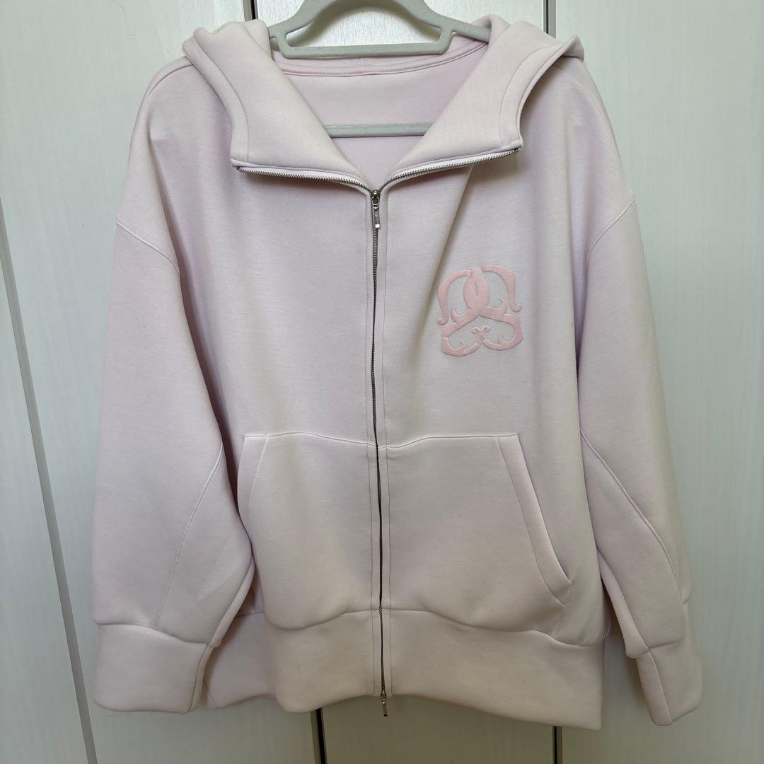 Snidel ボリュームパーカー ピンク