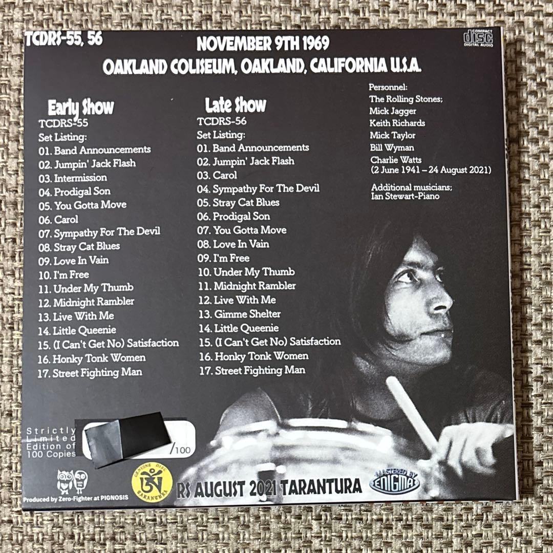 rolling stones / 1969年11月9日オークランド