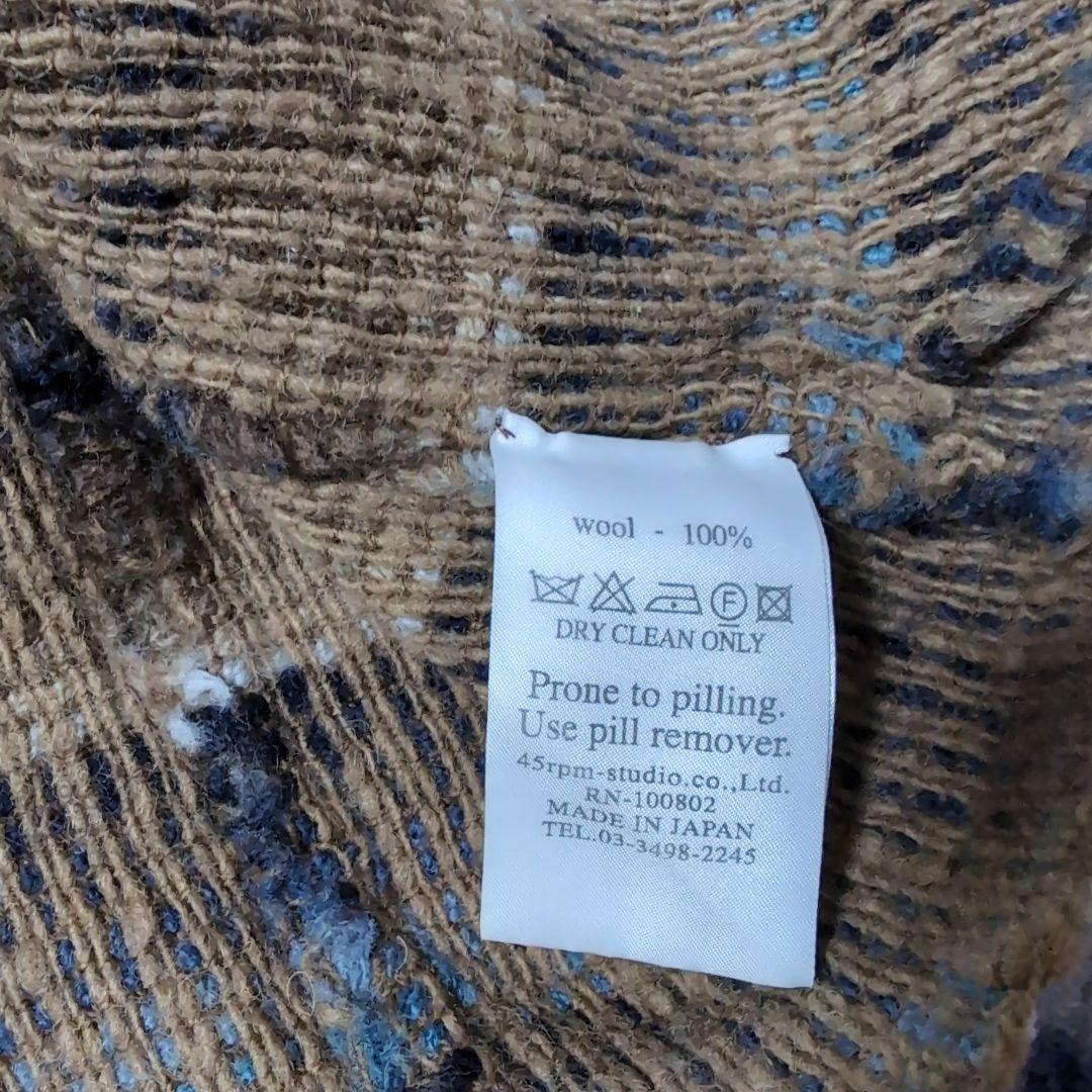 ✨️45R✨️ノーカラージャケット　M