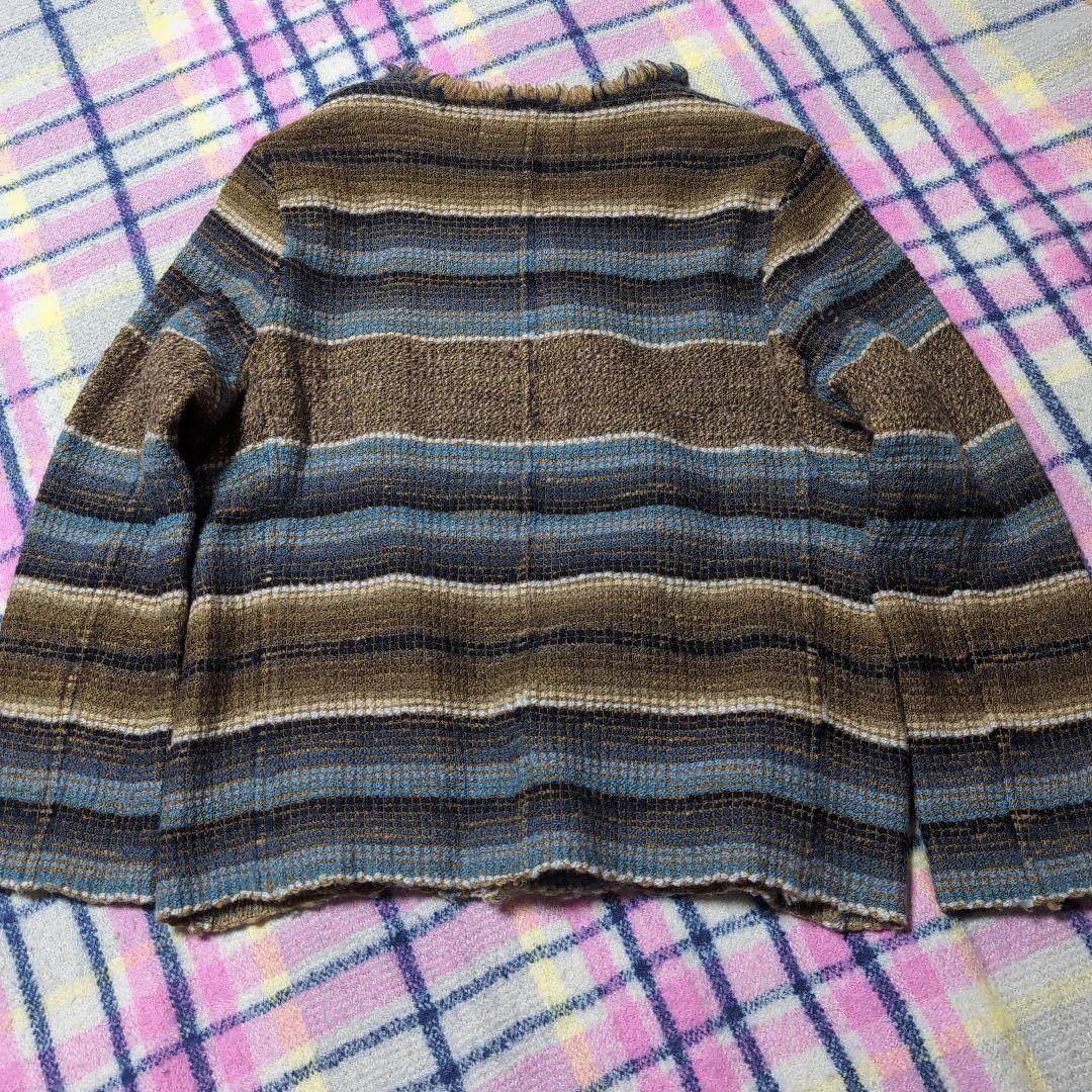 ✨️45R✨️ノーカラージャケット　M