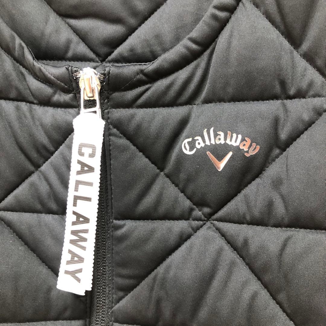 Callaway レディース キルティングベスト ブラック