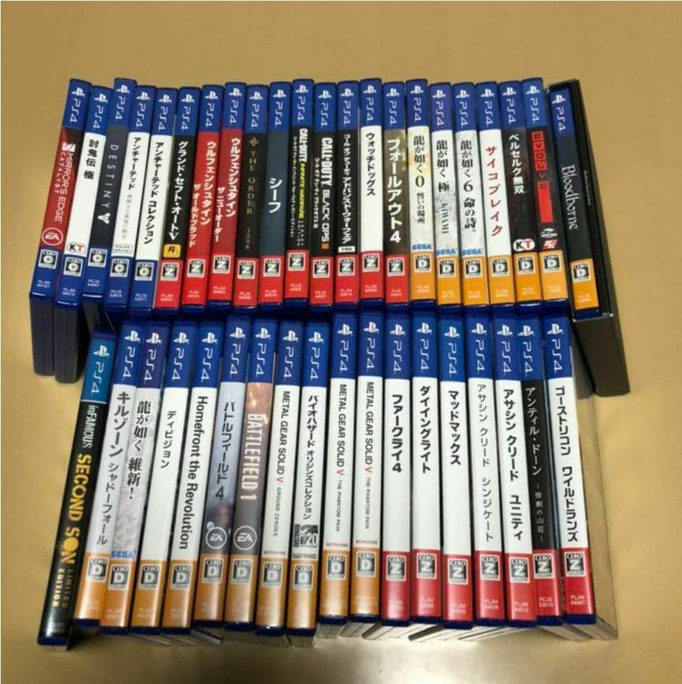 PS4ゲームソフトまとめ売り