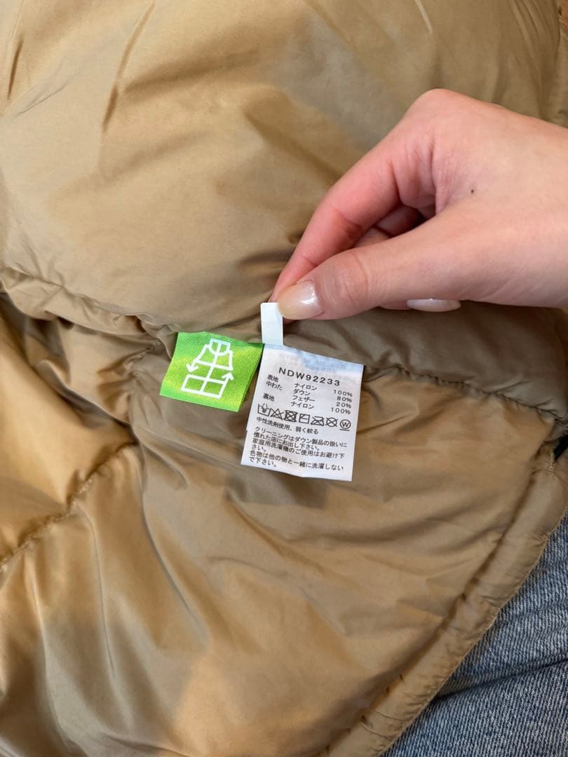 ノースフェイスダウンベスト　ヌプシベスト