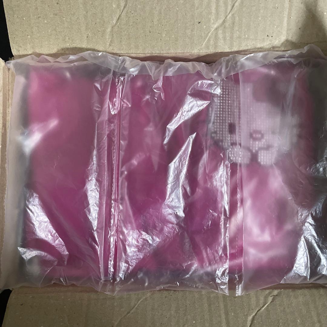 ドンキ　限定　キティ　50周年　50th　ジャージ　ヒョウ柄　ピンク　匿名　M