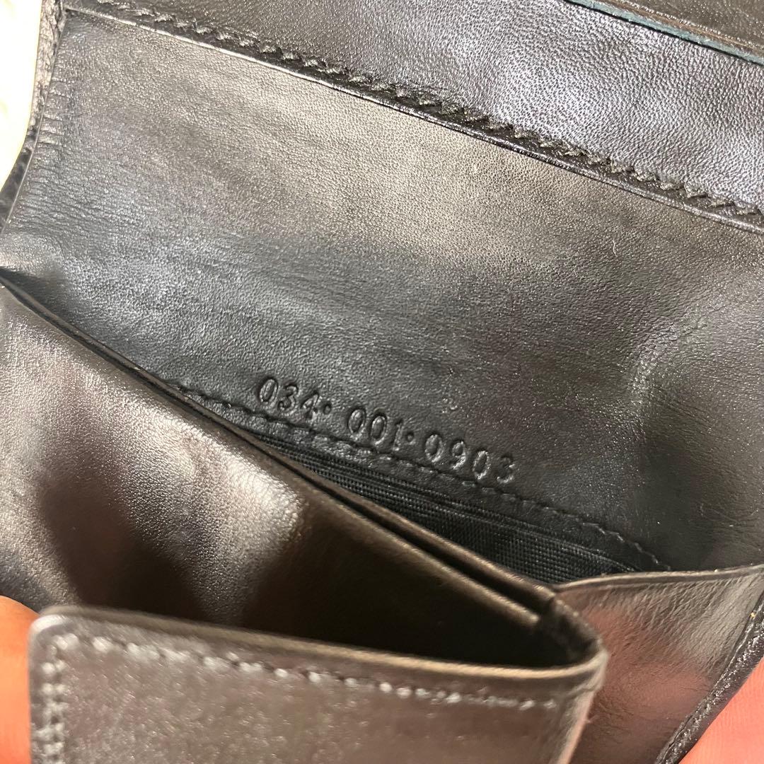 GUCCI 折り財布　財布　ブラック　オールドグッチ　GGスプリーム