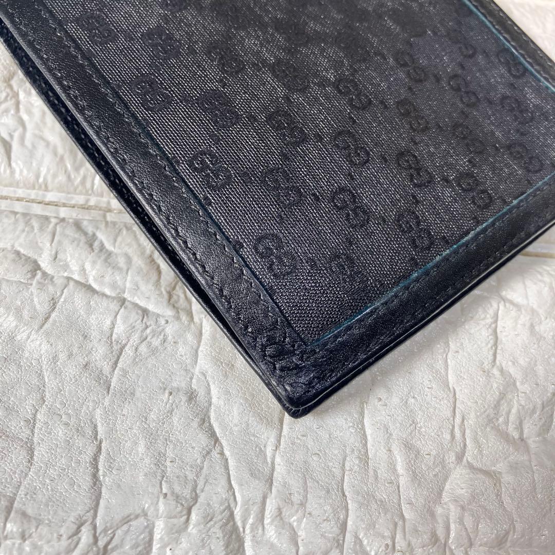 GUCCI 折り財布　財布　ブラック　オールドグッチ　GGスプリーム