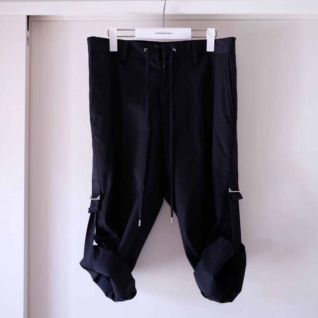 ソロイスト サイドテープアジャスタブルレングスパンツ Soloist 23SS