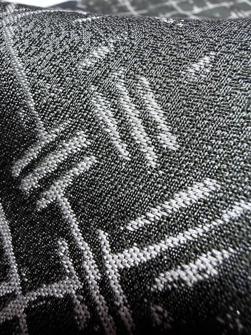 高級 袋帯 正絹 全通柄 西陣紹絕織 ブラック シャレ帯 洒落帯 訪問着 お召し