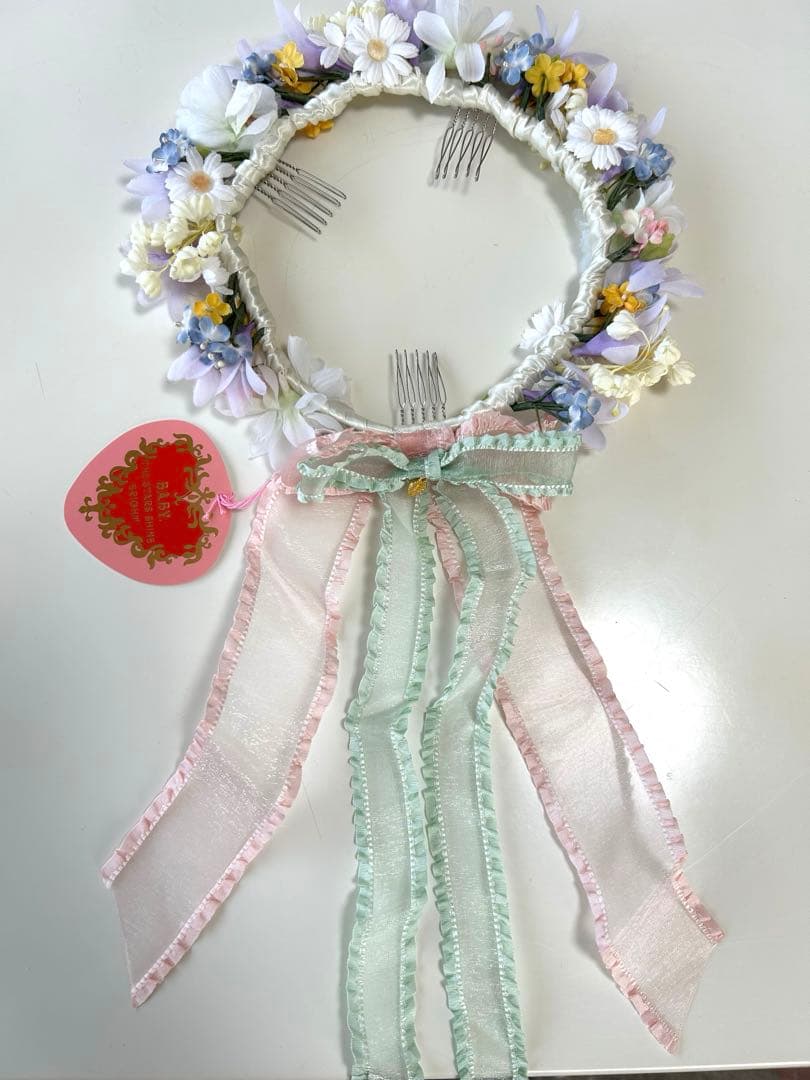 花飾り　ヘッドドレス　ベイビーザスターズシャインブライト