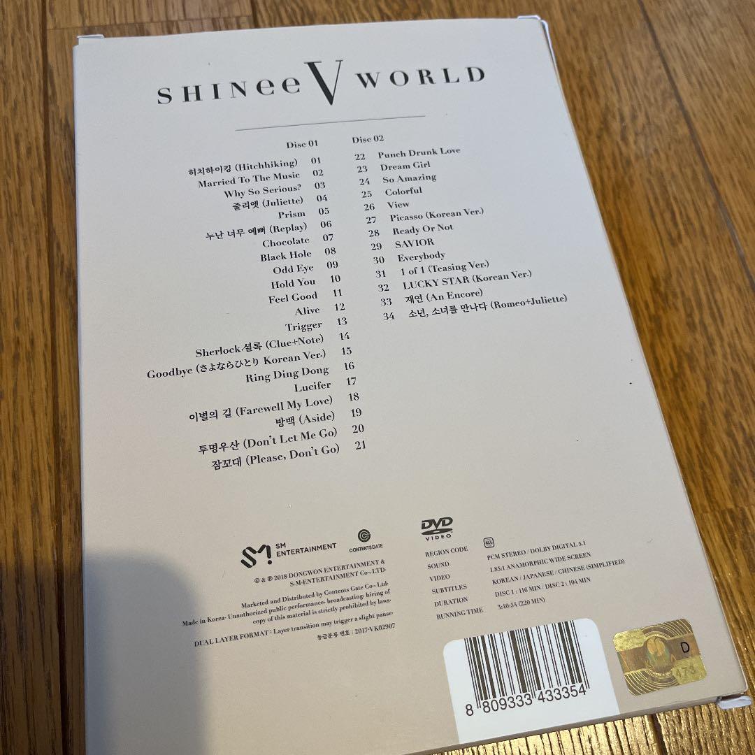 SHINeeWORLDⅤ in Seoul DVD