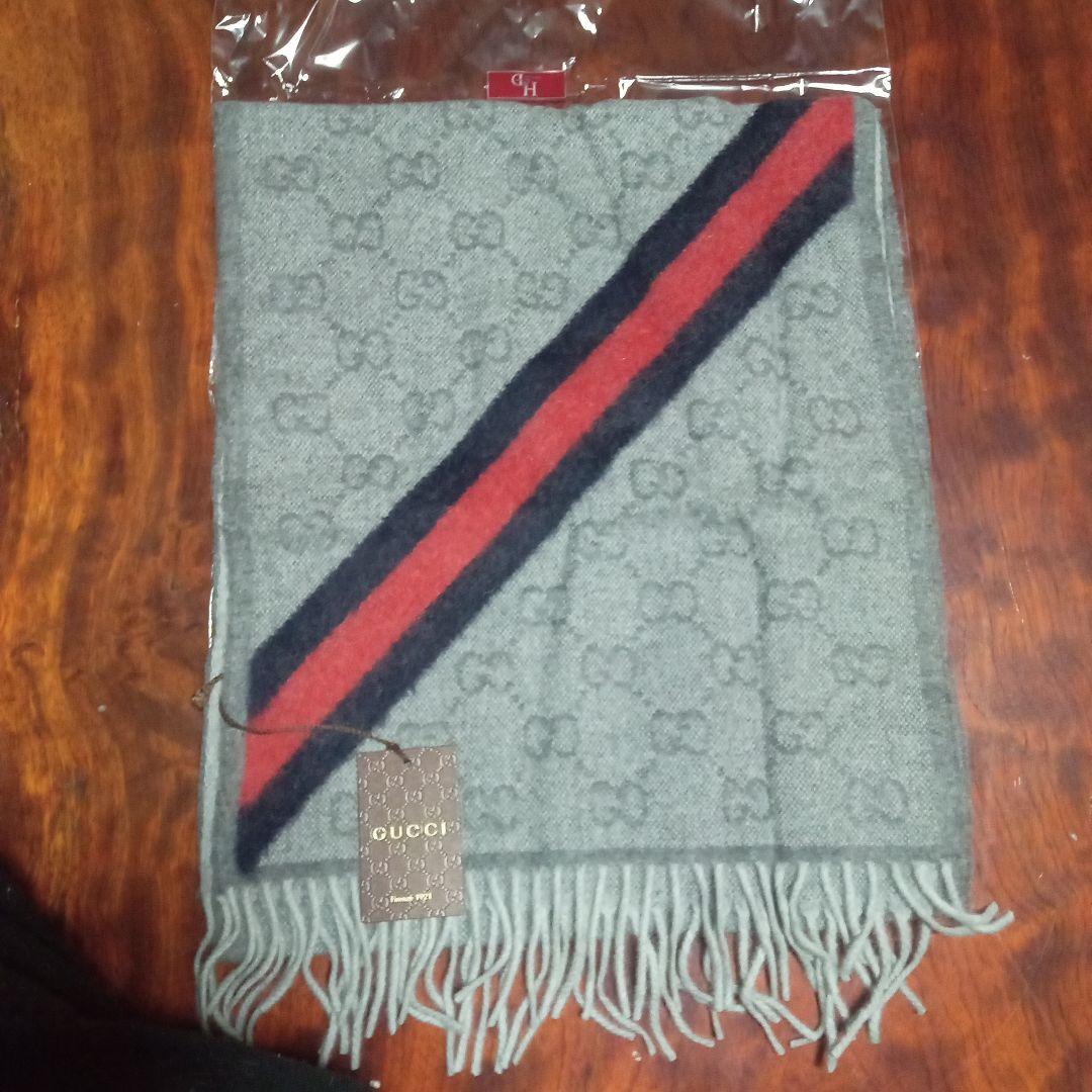 ウールマフラー　GUCCI