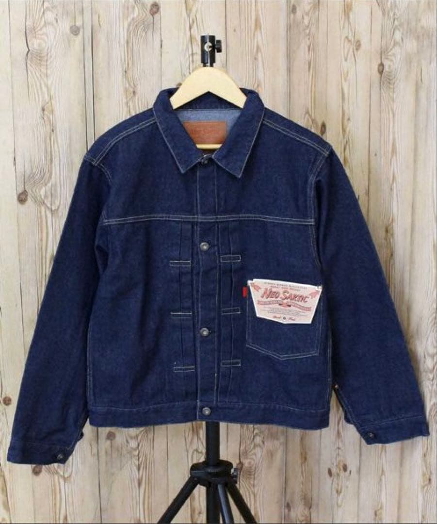 大戦モデルデザイン デニムジャケットGジャン　赤タブ有り　サイズ40