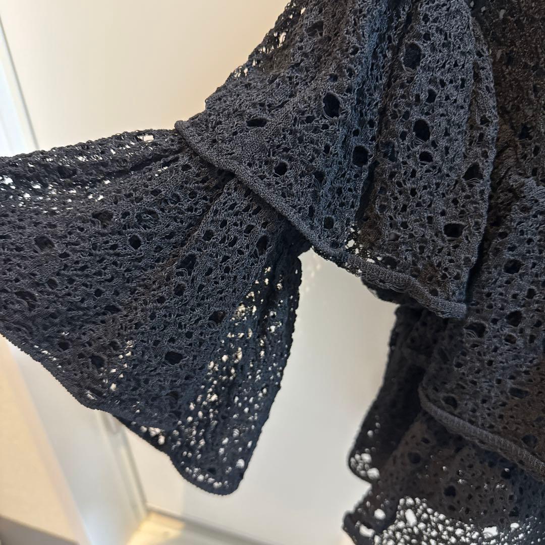 【CHANEL】レースポンチョ（38）