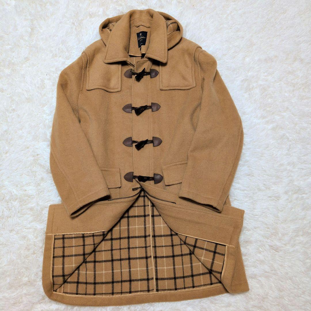 【美品】ブルックスブラザーズ☆希少　キャメル100% 2WAY　ダッフルコート