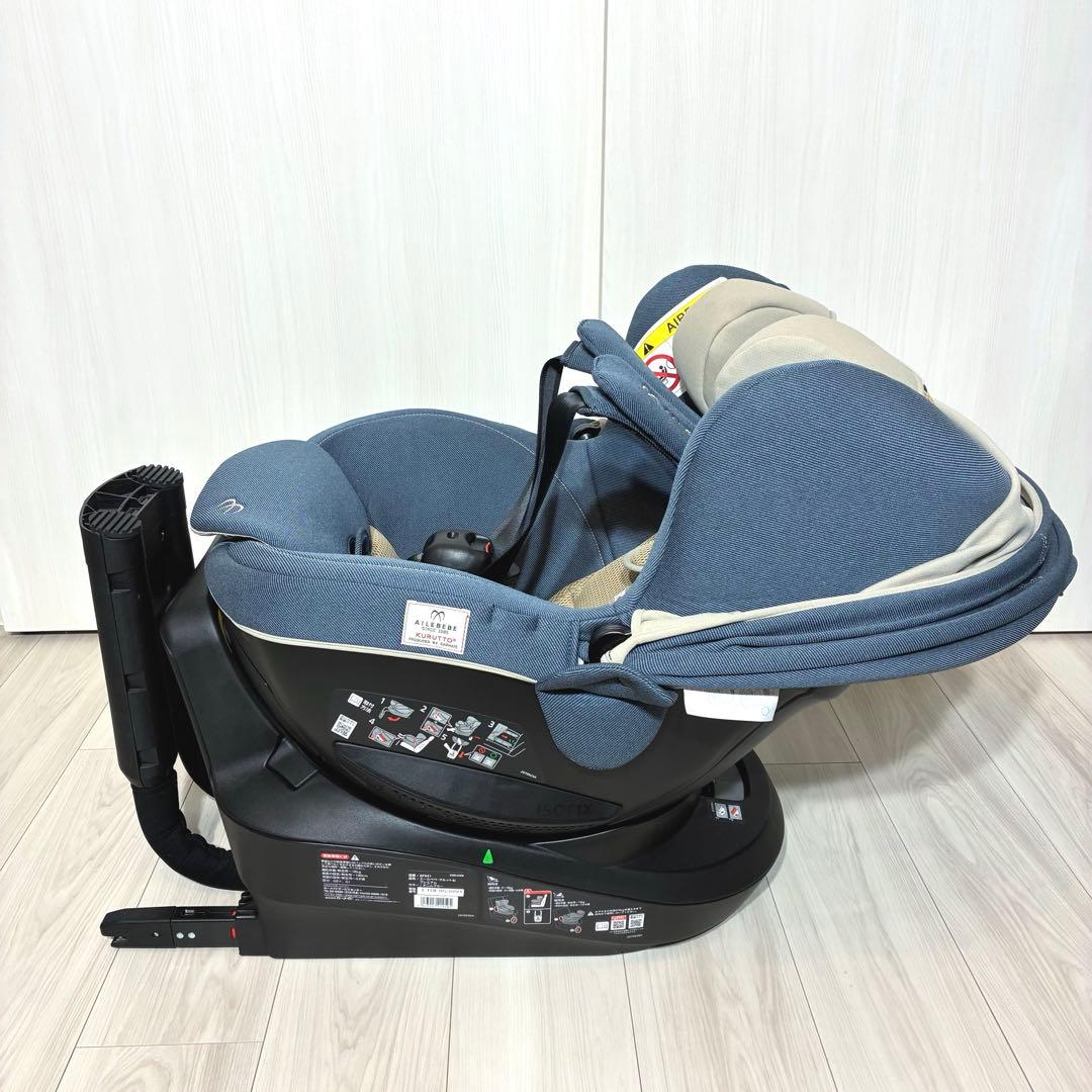 【美品】 AILEBEBE クルット6i プレミアム チャイルドシート 回転式