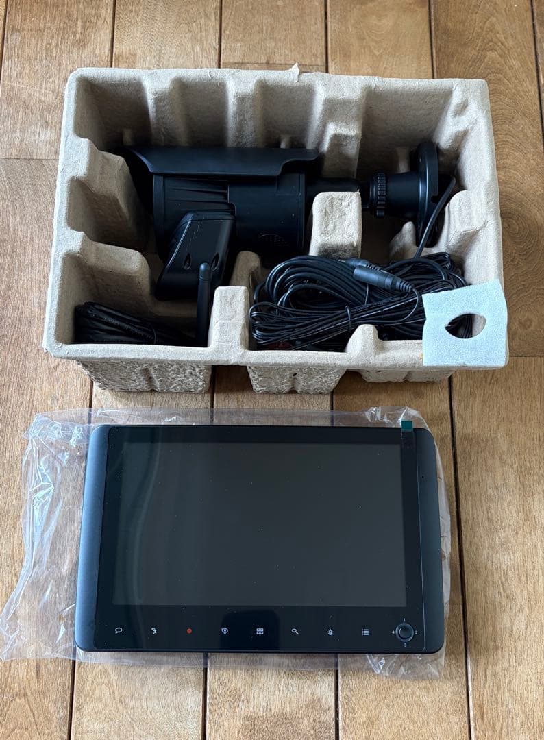 センサーライト付ワイヤレスカメラセット NS-9110WMS