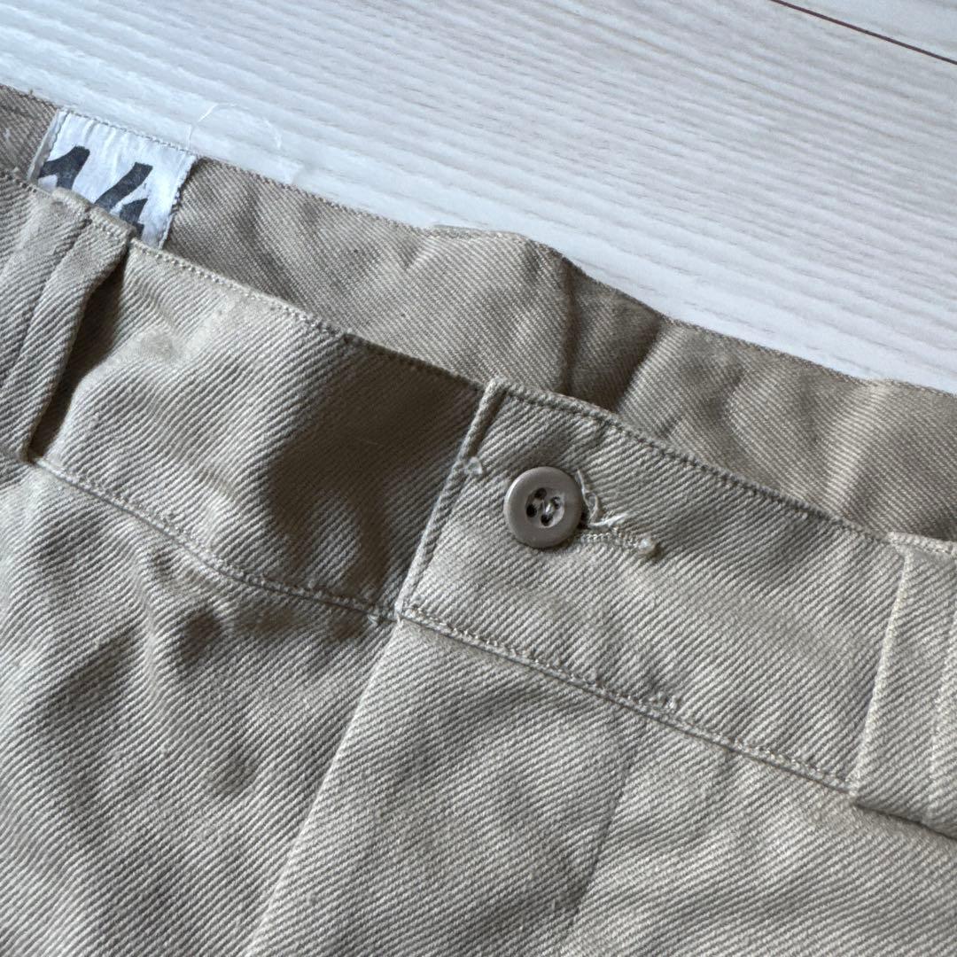 ミントコンディションm-52 m52 チノパン　フランス軍　14 実物　60's