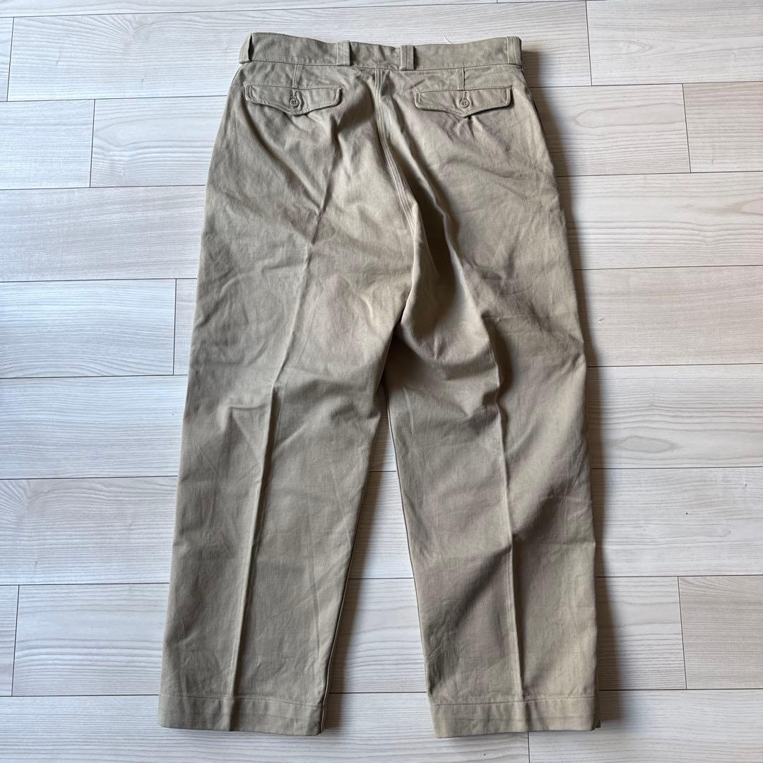 ミントコンディションm-52 m52 チノパン　フランス軍　14 実物　60's