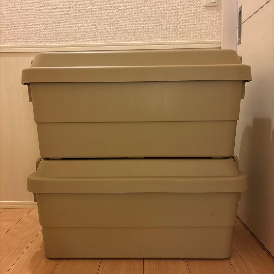 収納 ゴードンミラー　スタッキングトランクカーゴ70L 2個セット