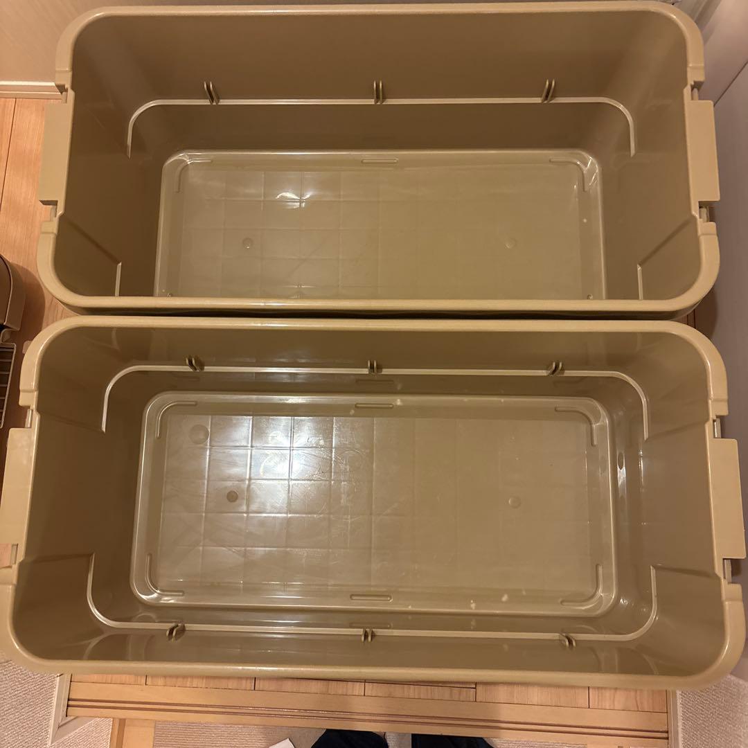 収納 ゴードンミラー　スタッキングトランクカーゴ70L 2個セット