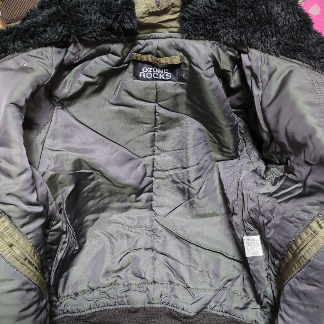 つよつよ様 希少 美品 オゾンロックス N-2B フライトジャケットL N-3B