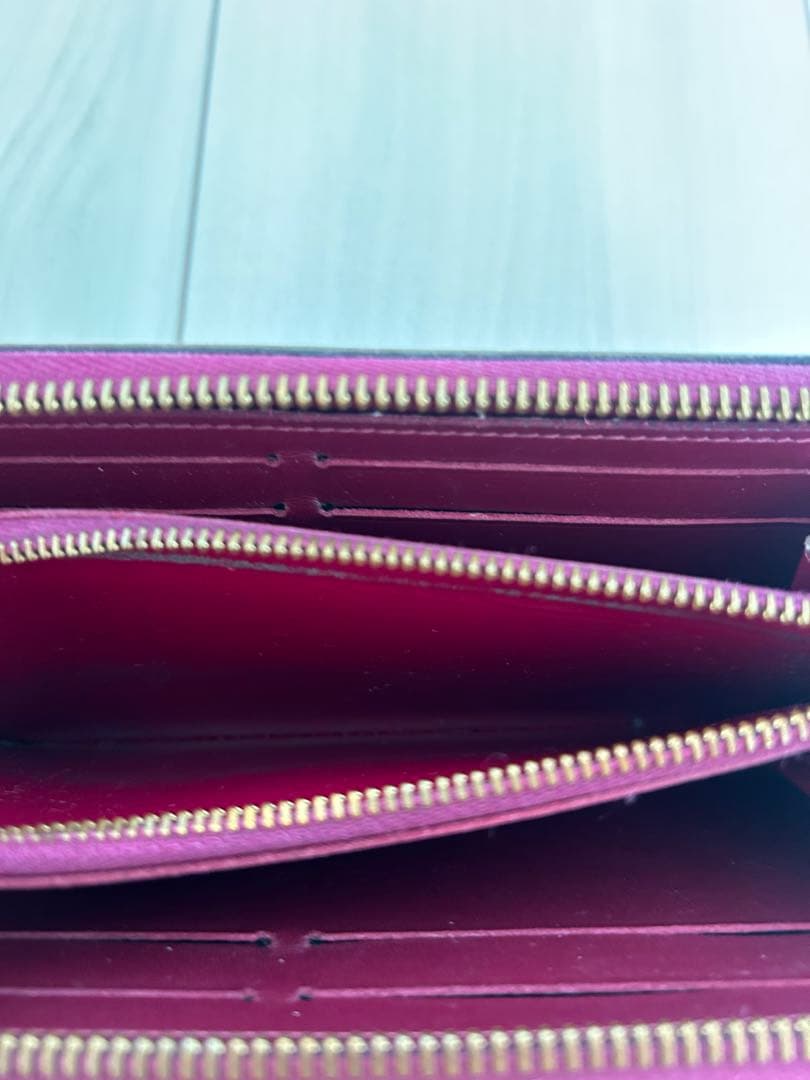 【Louis Vuitton】　ルイヴィトン　エナメル　長財布