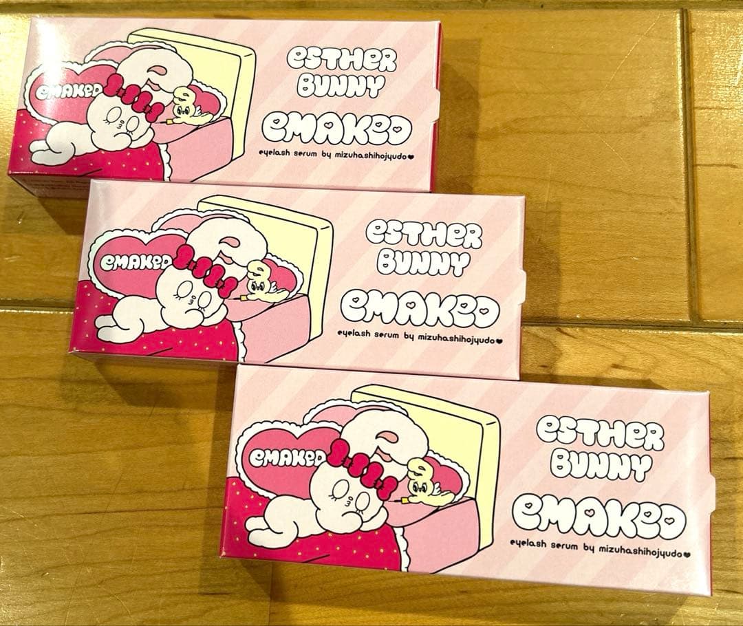 エマーキット　まつげまゆげ美容液2ml 3本おまとめ