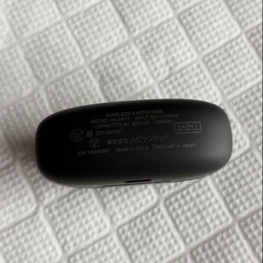 JVC ケンウッド　ワイヤレスイヤホン　HA-NP1T ブラック