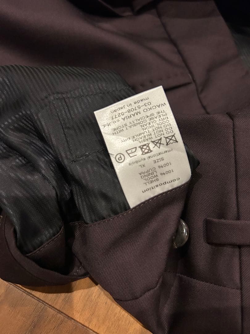 Wacko Maria パンツゼニア PLEATED TROUSER