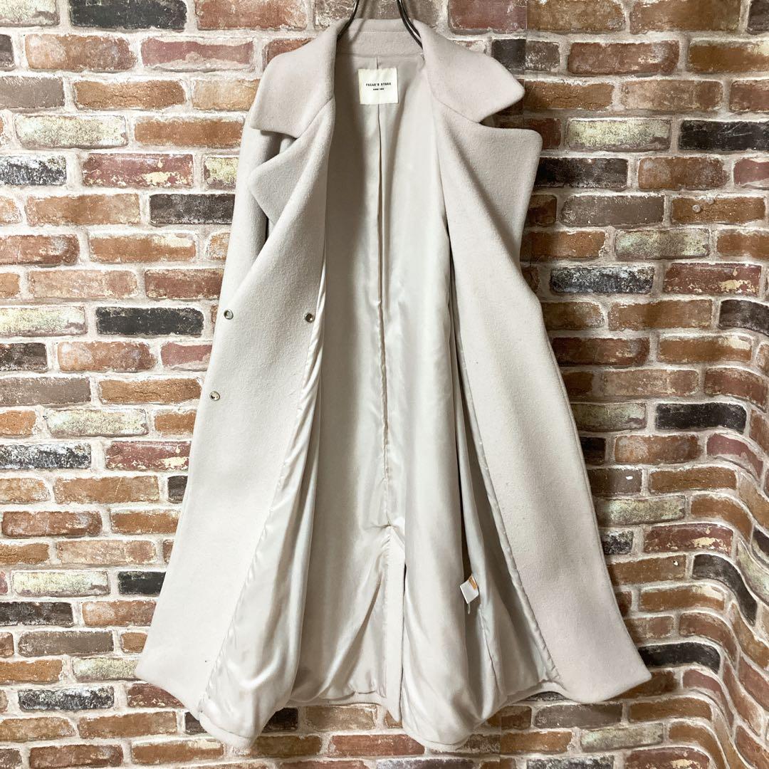 freak's store フリークスストア　コート　カシミアコート　ベージュ