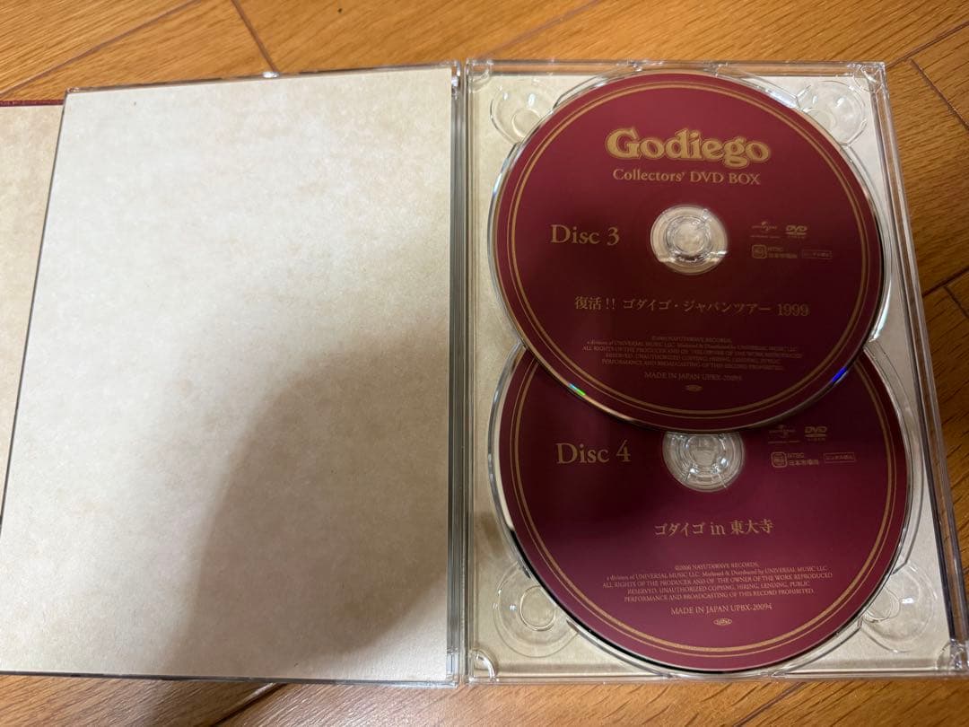Godiego コレクターズ　DVD BOX ゴダイゴ