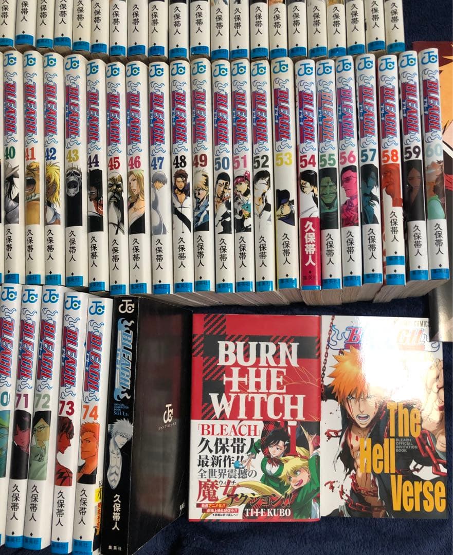 BLEACH 全巻 セット 1〜74 ほか4冊